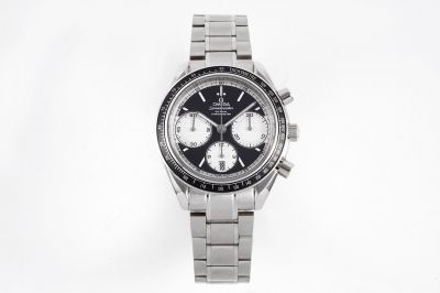 HR Factory Replica Swiss Omega Speedmaster Chronograph Black Dial Men Watch 